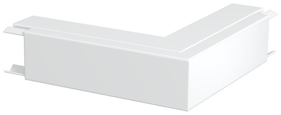 Obo Bettermann 6249086 Ytterhörn elförzinkad, polarvit 40 x 40 mm