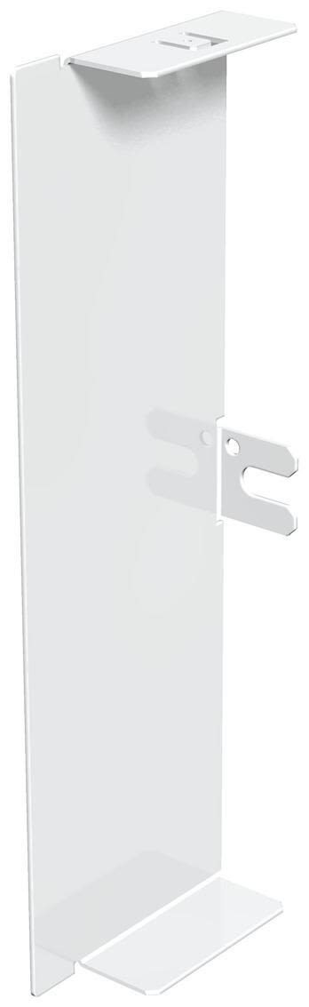 Obo Bettermann 6249833 Ändstycke vit stålplåt 60 x 200 mm