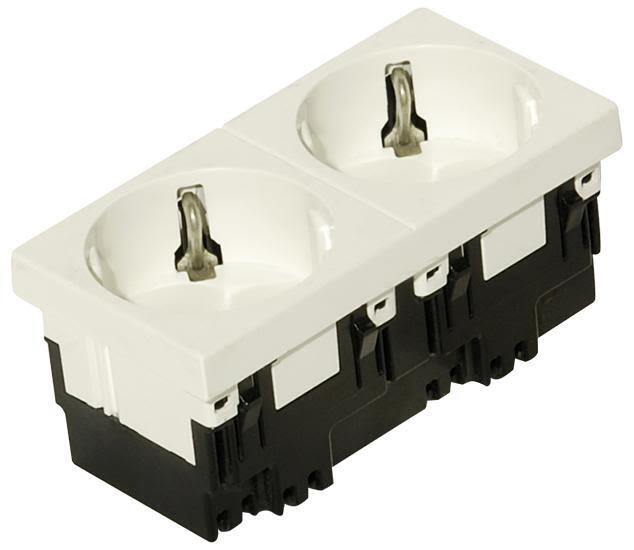 MP bolagen UST45-W 2 Uttag för golvbox