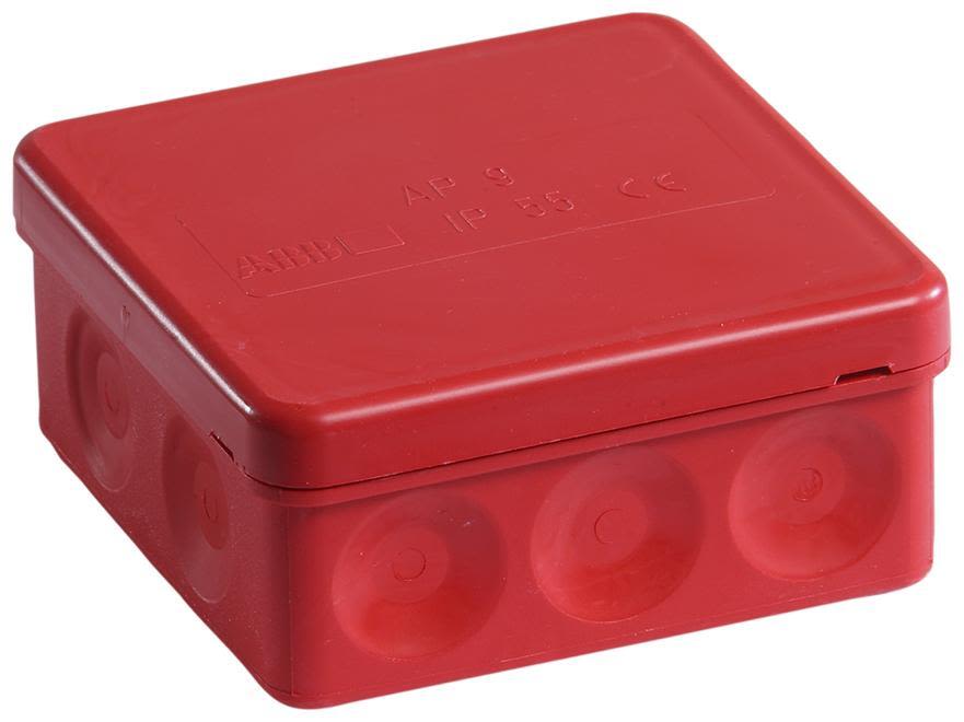 ABB 2TKA00001563 Kopplingsdosa IP65 Röd