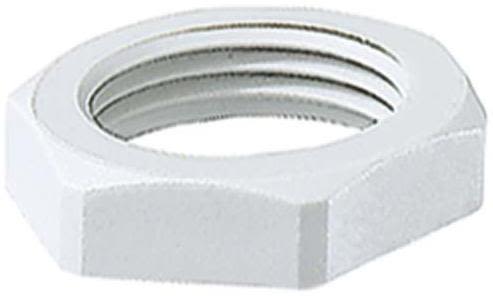 Rutab 1477238 Kontramutter ljusgrå M63