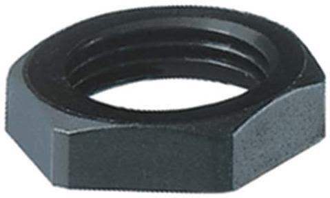 Rutab 1477255 Kontramutter svart, halogenfri M32