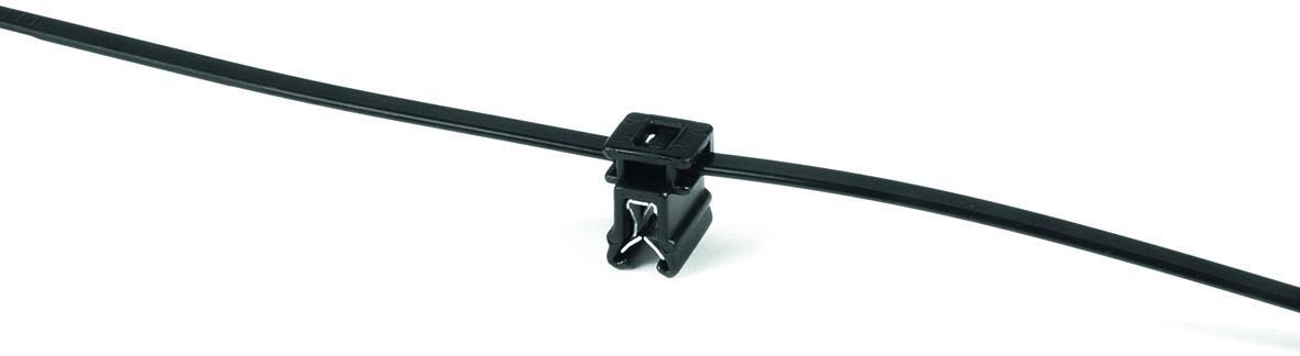Hellermann Tyton T50ROSEC4A Buntband med kantclips, 500-pack