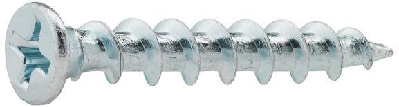Grabber EMS32VITC Elmontageskruv VIT EMS32VIT 5,0 x 32 100-pack Vitlackerad, 100-pack