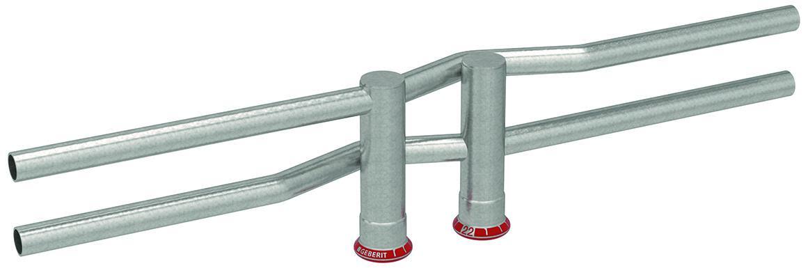 Geberit DT 1551151 Stamfördelare elförzinkad 15 x 12 x 12 mm