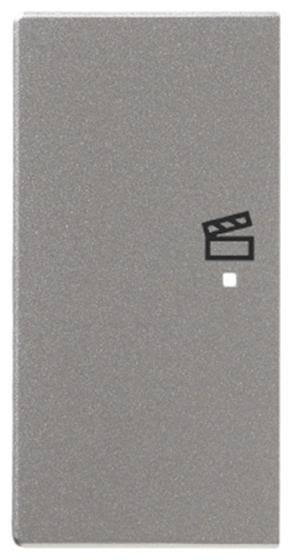 ABB Impressivo 6220-0-0162 Enkelvippa scen, vänster Aluminium