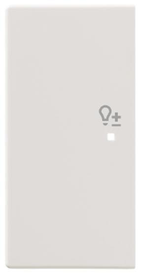 ABB Impressivo 6220-0-0166 Enkelvippa dimmer, vänster Vit
