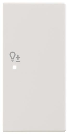ABB Impressivo 6220-0-0260 Enkelvippa dimmer, höger Vit