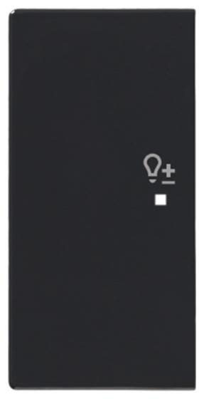 ABB Impressivo 6220-0-0164 Enkelvippa dimmer, vänster Antracit