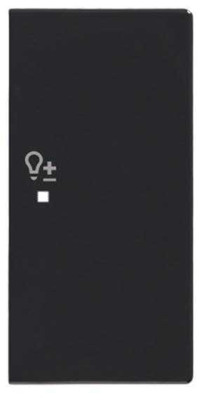 ABB Impressivo 6220-0-0258 Enkelvippa dimmer, höger Antracit