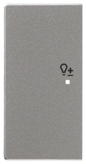 ABB Impressivo 6220-0-0165 Enkelvippa dimmer, vänster Aluminium
