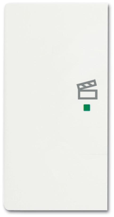 ABB Future Linear 6220-0-0609 Enkelvippa scen, vit Vänster