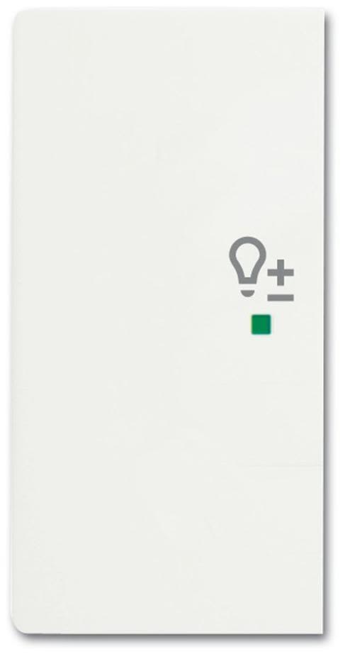 ABB Future Linear 6220-0-0610 Enkelvippa dimmer, matt, vit Vänster