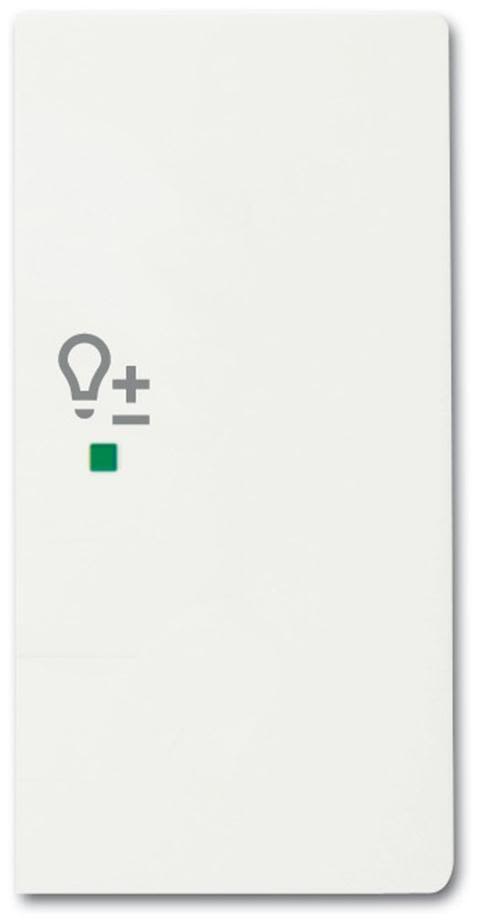 ABB Future Linear 6220-0-0611 Enkelvippa dimmer, matt, vit Höger