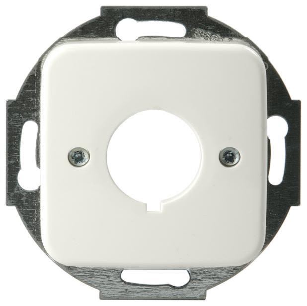 ABB 2533-214 Centrumplatta jussi, infälld, 22.5 mm-hål