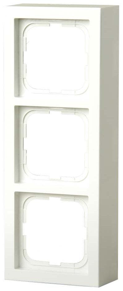 ABB Impressivo Förhöjningsram vit 3-fack