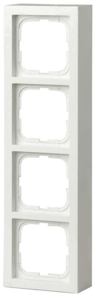 ABB Impressivo Förhöjningsram vit 4-fack