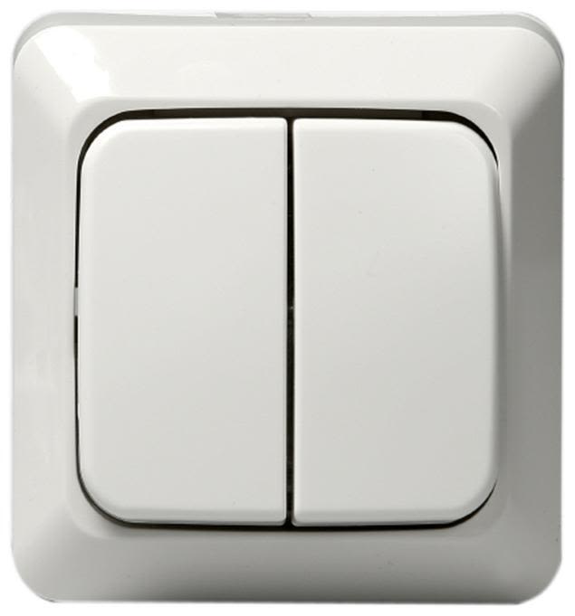 ABB 1065A4 Strömbrytare utanpåliggande, IP20 Kronomkopplare