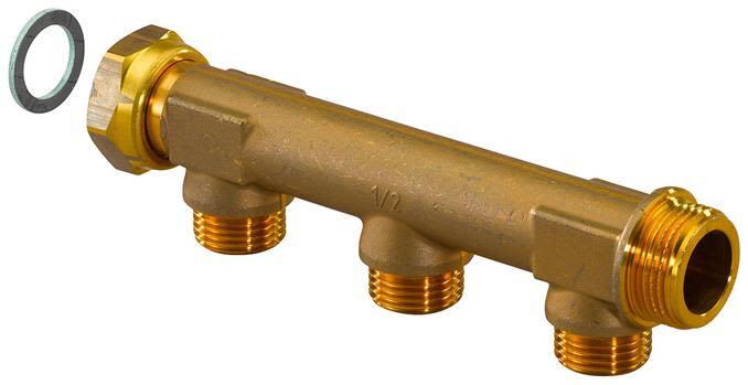 Uponor 1870900 Fordelerrør 3-stick
