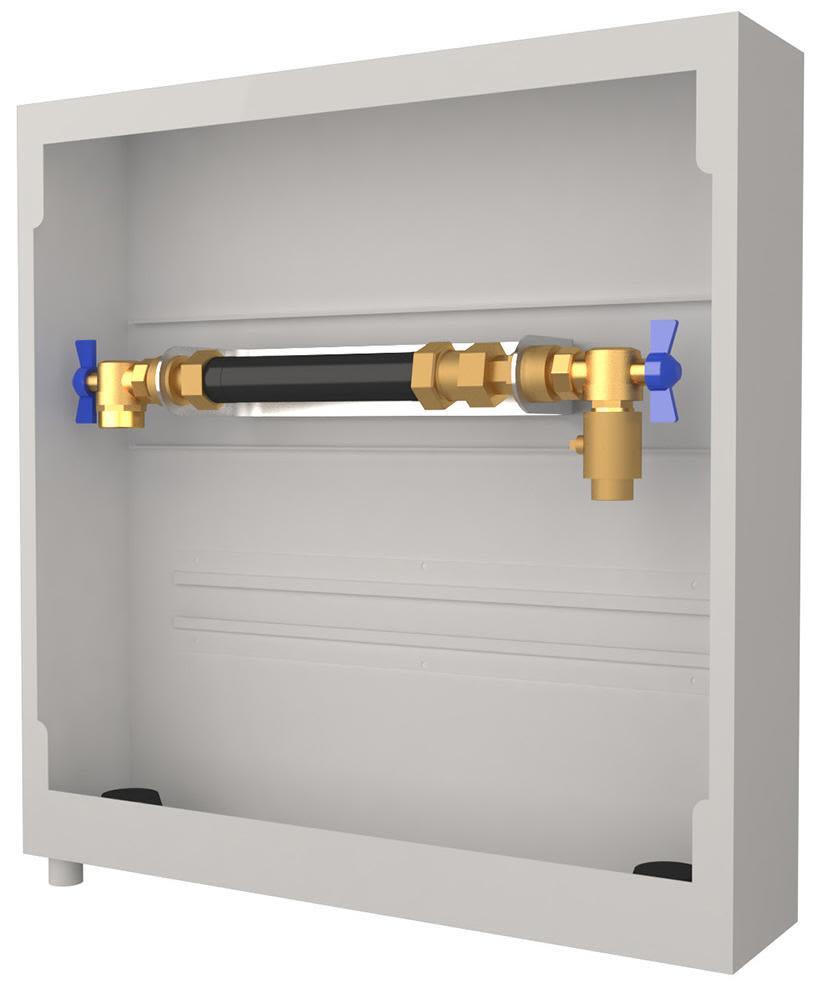 LK Systems 1882304 Vattenmätarskåp 550 x 550 mm Vänster