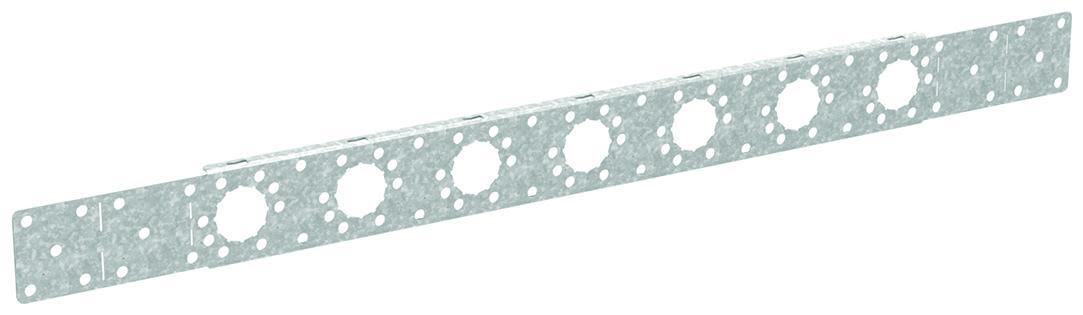 Vatette V6 Fixturplåt bockad kant, 54 mm 150 c/c