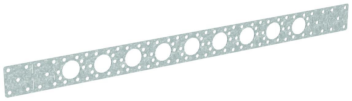 Vatette V6 Fixturplåt plan kant, 60 c/c