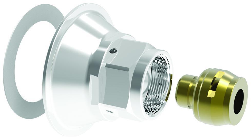 Vatette V6 Koblingsskive 18 mm rørdiameter