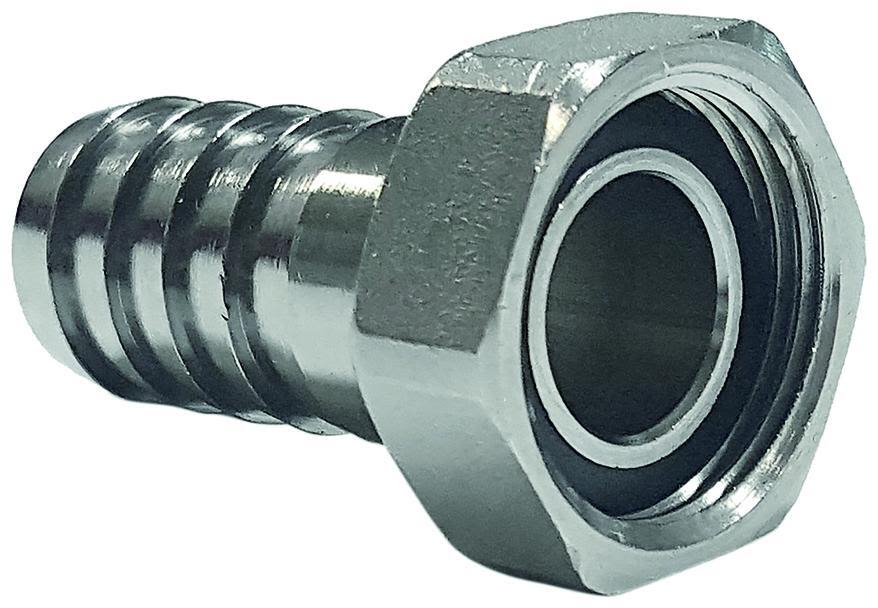 Ezze 2174514 Slangkoppling G15x1/2, invändig gänga 6-kantsmutter