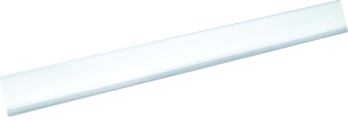 Hager VZ787N Märklist transparent, 450 mm