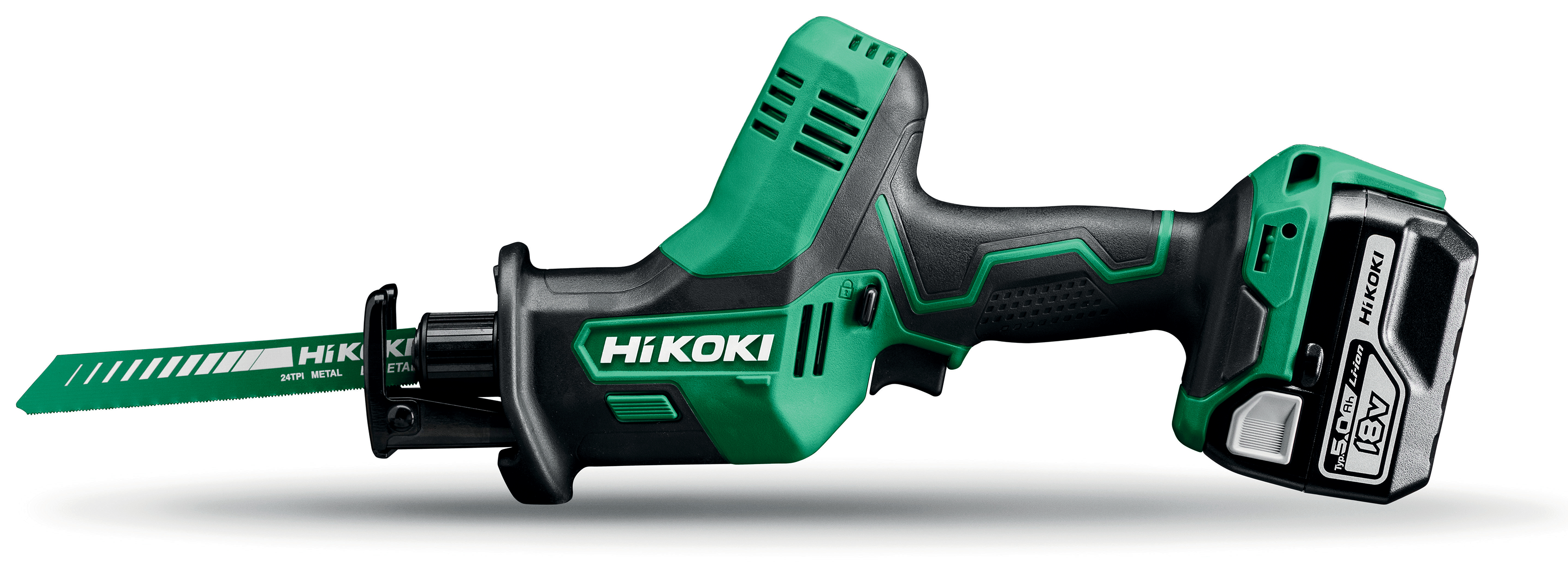 HiKOKI CR18DA Tigersåg med batteri och laddare