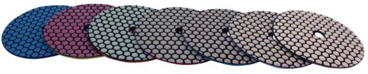 Flexxtra 100270 Diamantslipskiva set, K50 - K3000