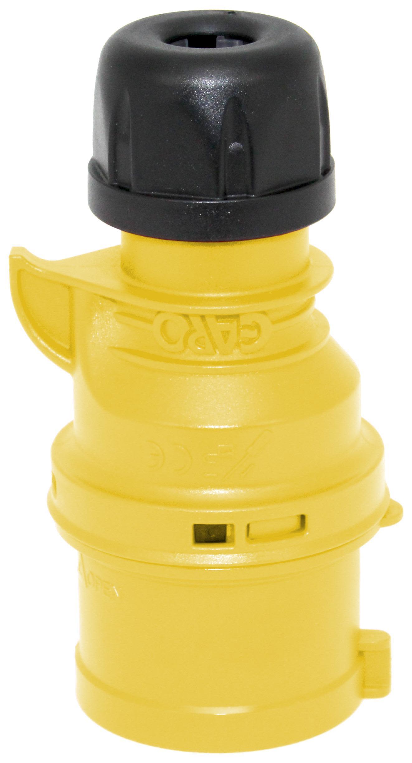 Garo P 416-4 S Stickpropp IP44, 5-polig, 16A Gul, 4 h