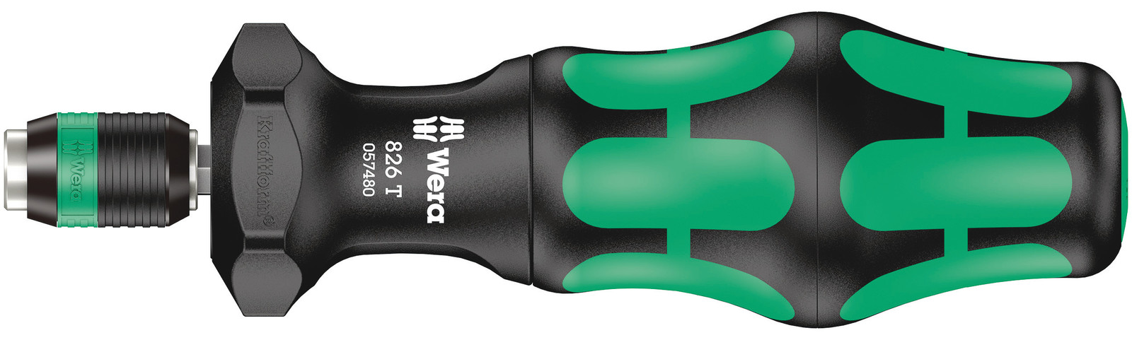Wera 826 T Kraftform Turbo Skrutrekker 1/4" x 146, uten bits