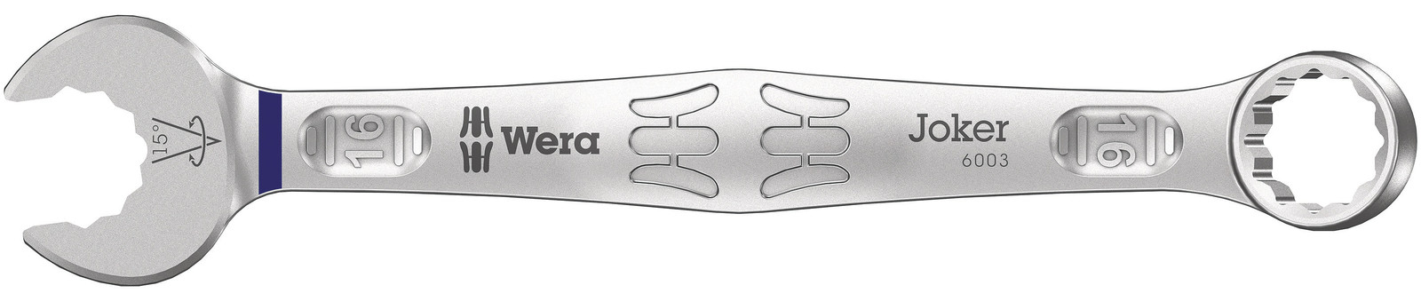 Wera Joker 6003 U-ringgaffelnøgle 16 x 182 mm