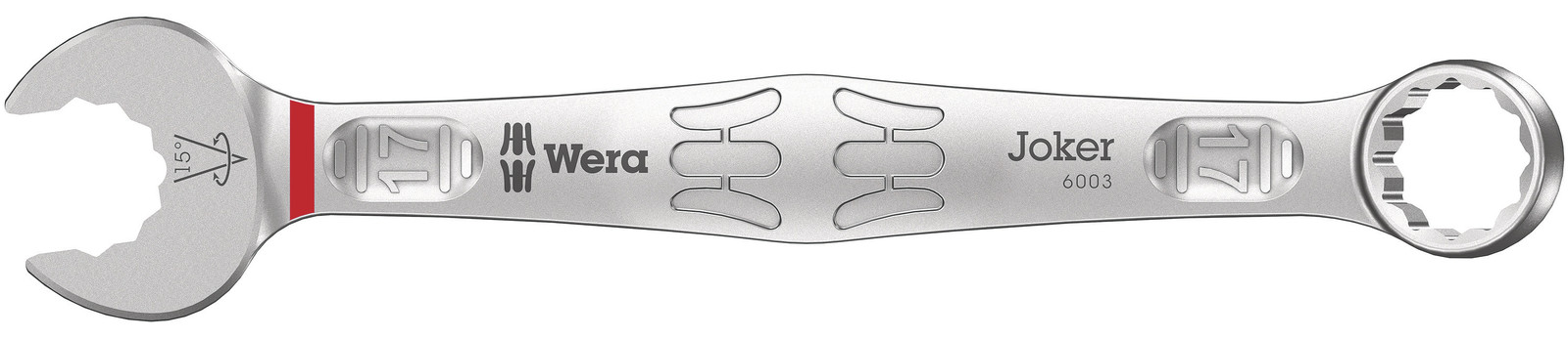 Wera Joker 6003 Gaffel-ringnøgle 17 x 190 mm