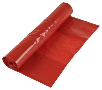 Rullpack 267261 Källsorteringssäck 25 st/rulle, 125 liter, röd