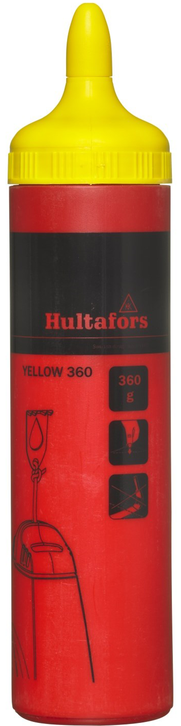 Hultafors YELLOW 360 Snörslåkrita gul, 360 g
