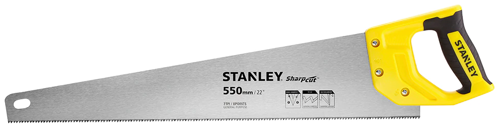 STANLEY STHT20368-1 Handsåg 7 TPI 550 mm
