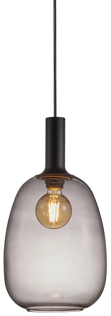 Nordlux ALTON Pendelarmatur rökfärgad, 23 cm