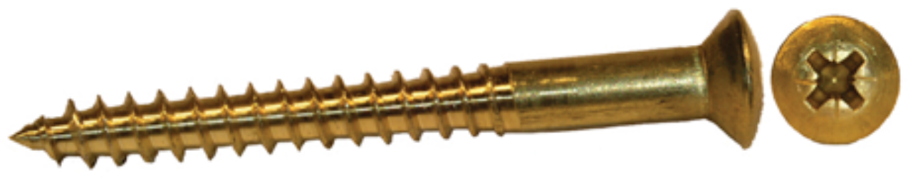 Arvid Nilsson 44504040 Träskruv MÄSS DIN 7995, TKFX, 200-pack 4,0 x 40 mm