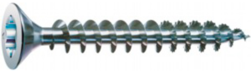 SPAX 1191010350203 Treskrue 3,5 mm TFT, FZB, ETA-12/0114 Helgjenget