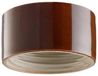 Ifö Electric 55717-800-14 Sockel 84,5, rak, IP44, LED Brun