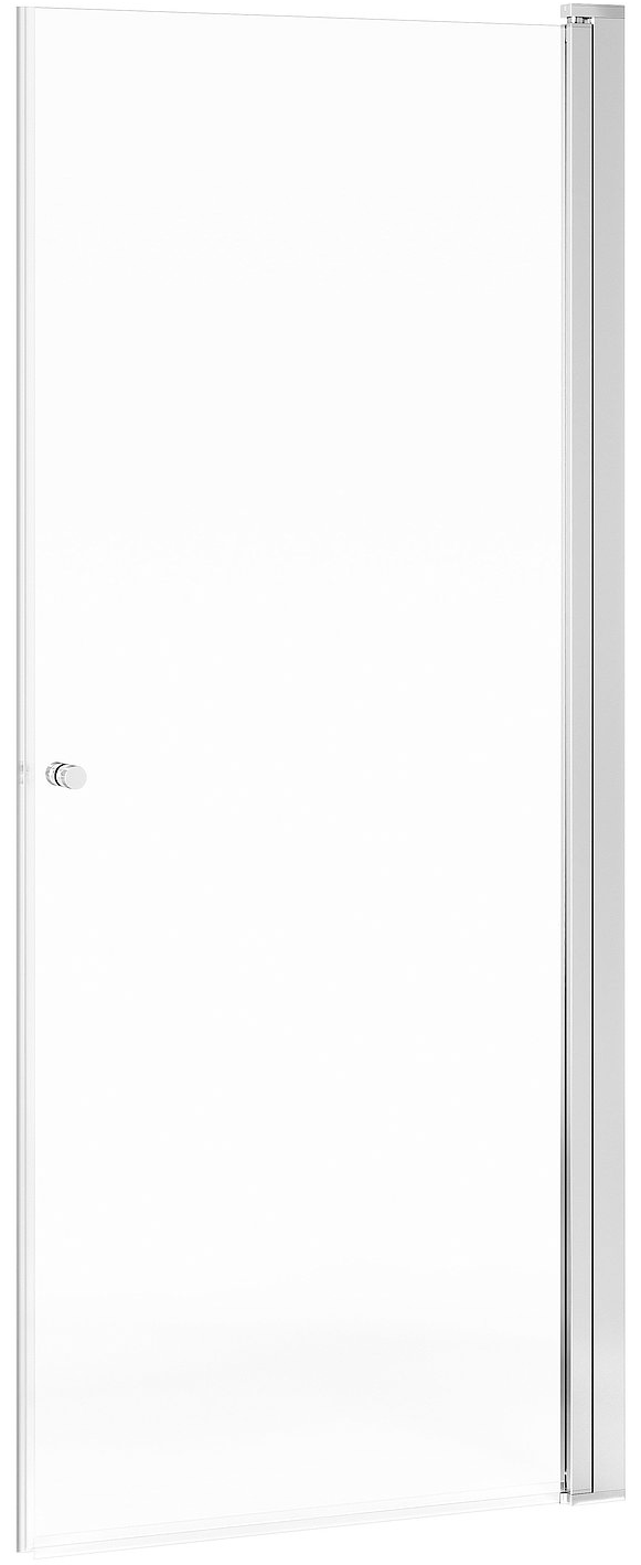 Gustavsberg Square Duschdörr klarglas, blankpolerad profil 80 cm