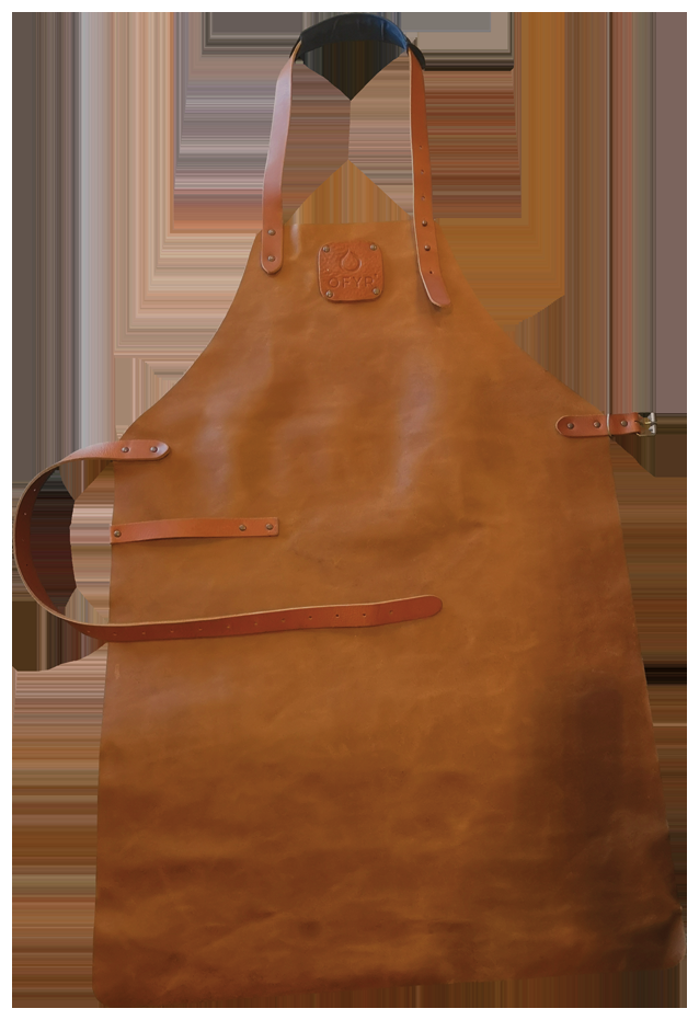 OFYR Leather Apron Brown Förkläde läder Brunt