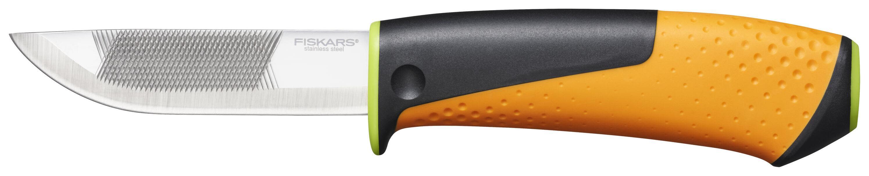 Fiskars 1023619 Grovkniv innebygd sliper