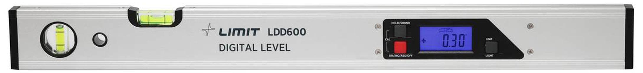 Limit LDD 600 Vattenpass digitalt, inkl. batterier