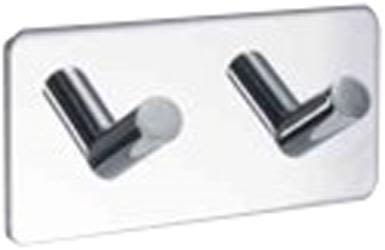 Beslag Design Base Handdukshängare 2 krokar Mattborstat stål