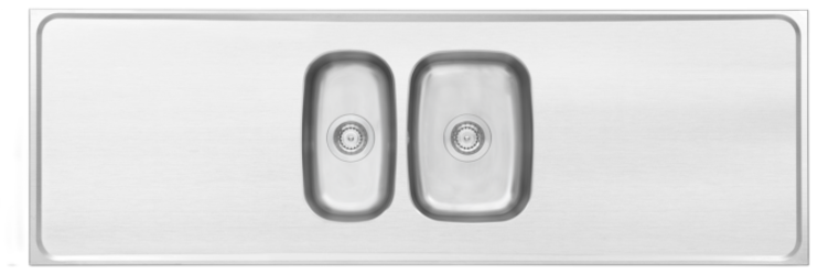 Contura G 1820 Diskbänk vändbar, 1820 mm 1820 x 610 x 30 mm
