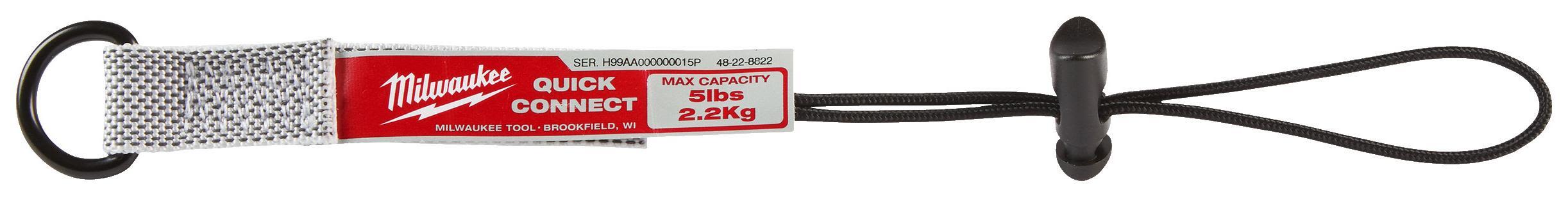 Milwaukee 4932471430 Säkerhetslina med snabbfäste
