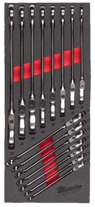 Milwaukee 4932479829 Steel Storage Spärrnyckelsats 15 delar
